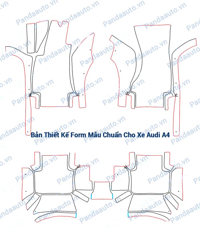 ban-thiet-ke-form-mau-chuan-tham-lot-san-cho-xe-o-to-Audi-A4