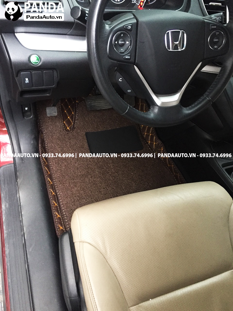 Thảm lót sàn ô tô 5D, 6D xe Honda CRV 2013-2017