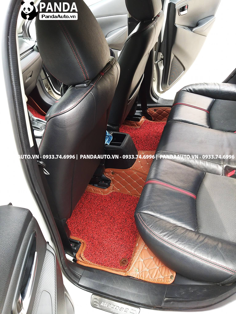 Thảm lót sàn ô tô 5D, 6D xe Mazda 2 (MẪU MỚI NHẤT)