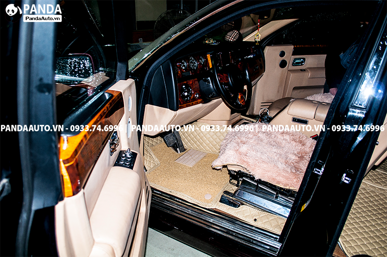 Thảm lót sàn ô tô 5D, 6D xe Rolls Royce