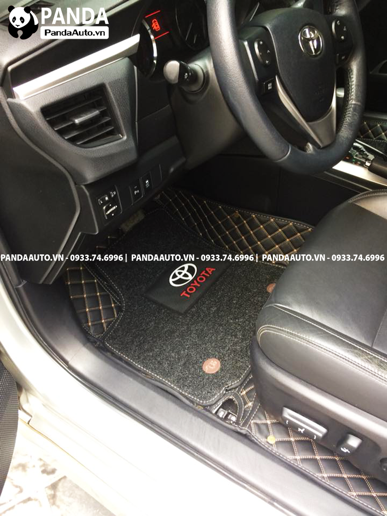 Thảm lót sàn ô tô 5D, 6D xe Toyota Altis 2018-2019
