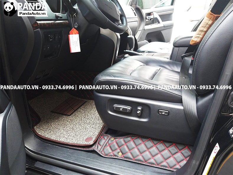 Thảm lót sàn ô tô 5D, 6D xe Toyota Land Cruiser