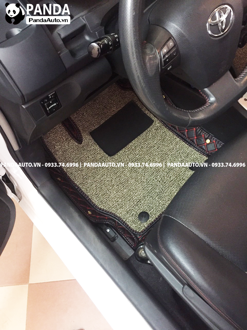 Thảm lót sàn ô tô 5D, 6D xe Toyota Yaris 2006-2013