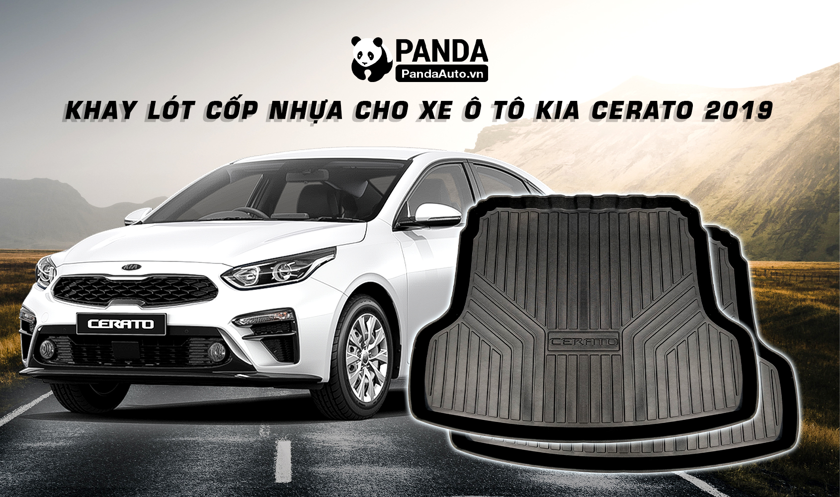 Lót cốp ô tô xe Kia Cerato 2019