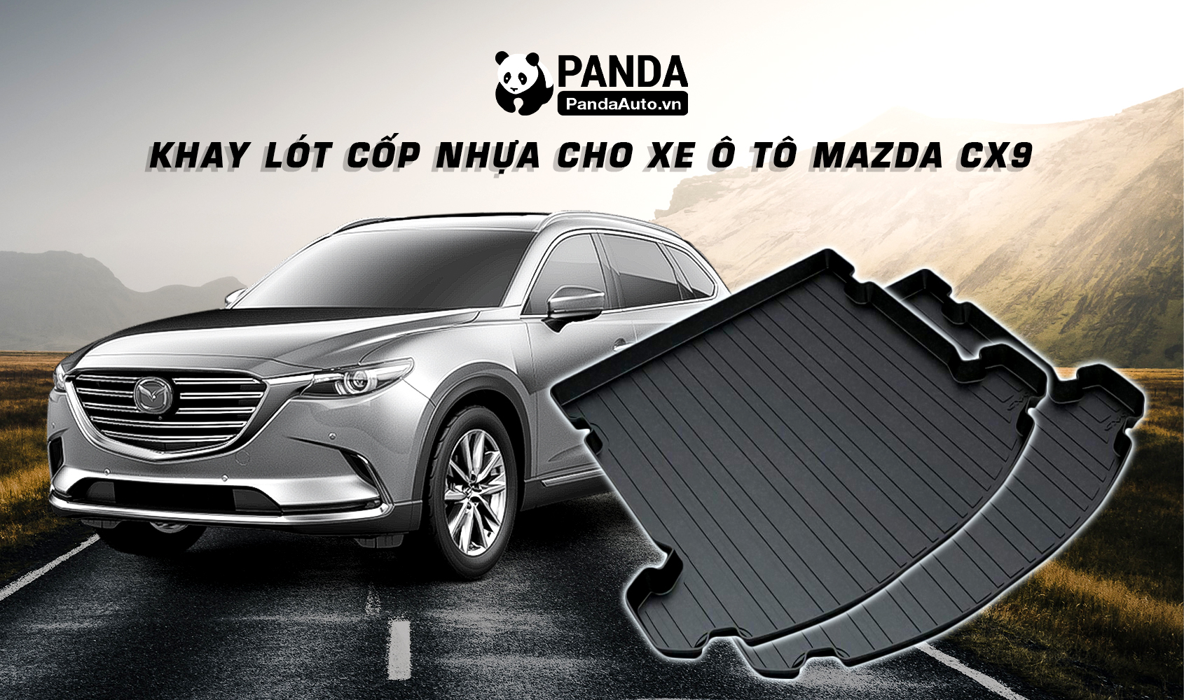 Lót cốp ô tô xe Mazda CX9