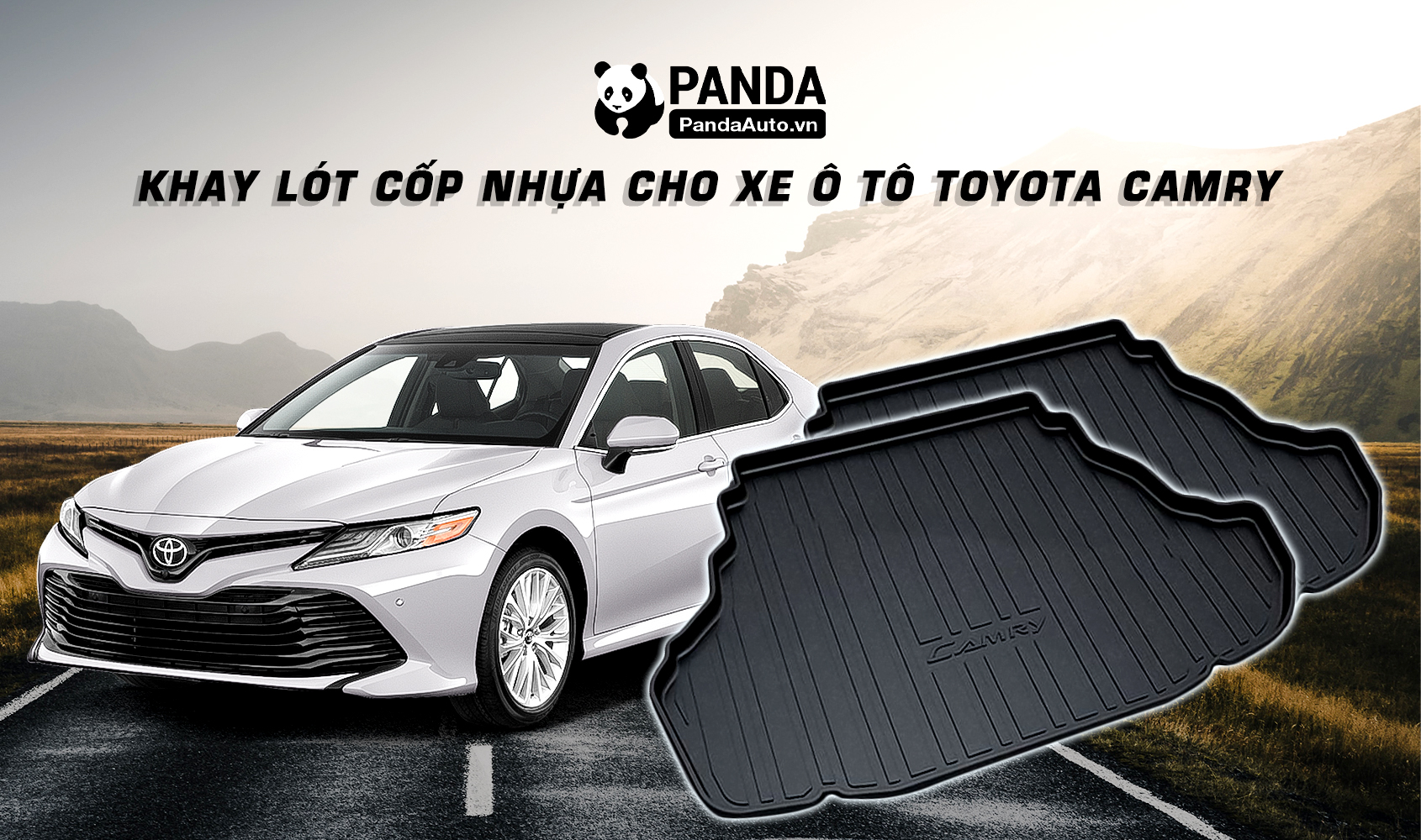 Lót cốp ô tô xe Toyota Camry 2.5Q 2018