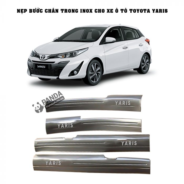 Nep-buoc-chan-trong-inox-cho-xe-oto-TOYOTA-YARIS-tai-panda-auto