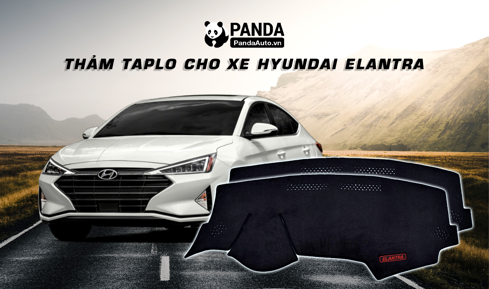 Thảm Taplo ô tô xe Hyundai Elantra