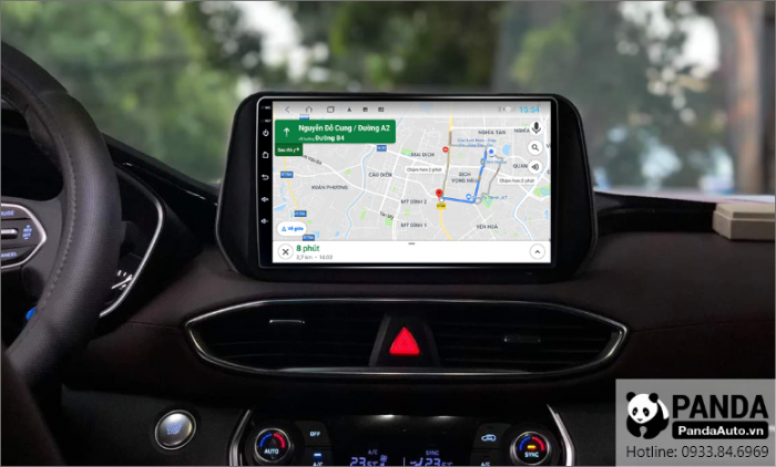 man-hinh-android-cho-xe-Hyundai-Santafe-2019-ho-tro-chi-duong-thong-minh