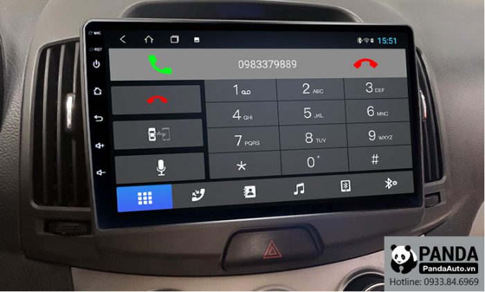 nghe-goi-dien-thoai-truc-tiep-tren-man-hinh-android-cho-xe-Hyundai-Avante