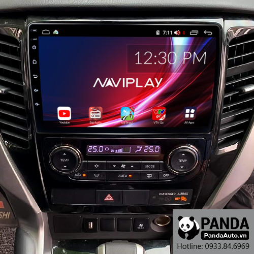 Màn hình Android thông minh cho xe Mitsubishi Pajero Sport