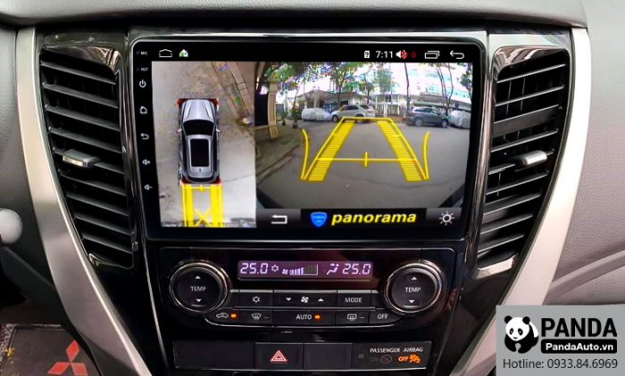 tich-hop-camera-len-man-hinh-Android-cho-xe-Mitsubishi-Pajero-Sport