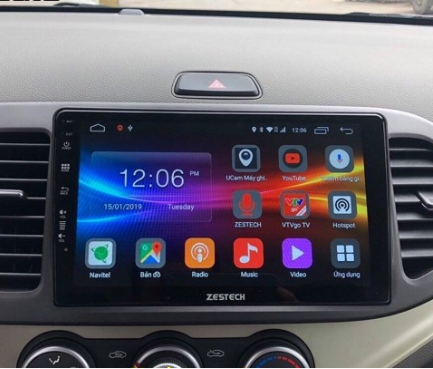 Màn hình Android Zestech cho xe Kia Morning