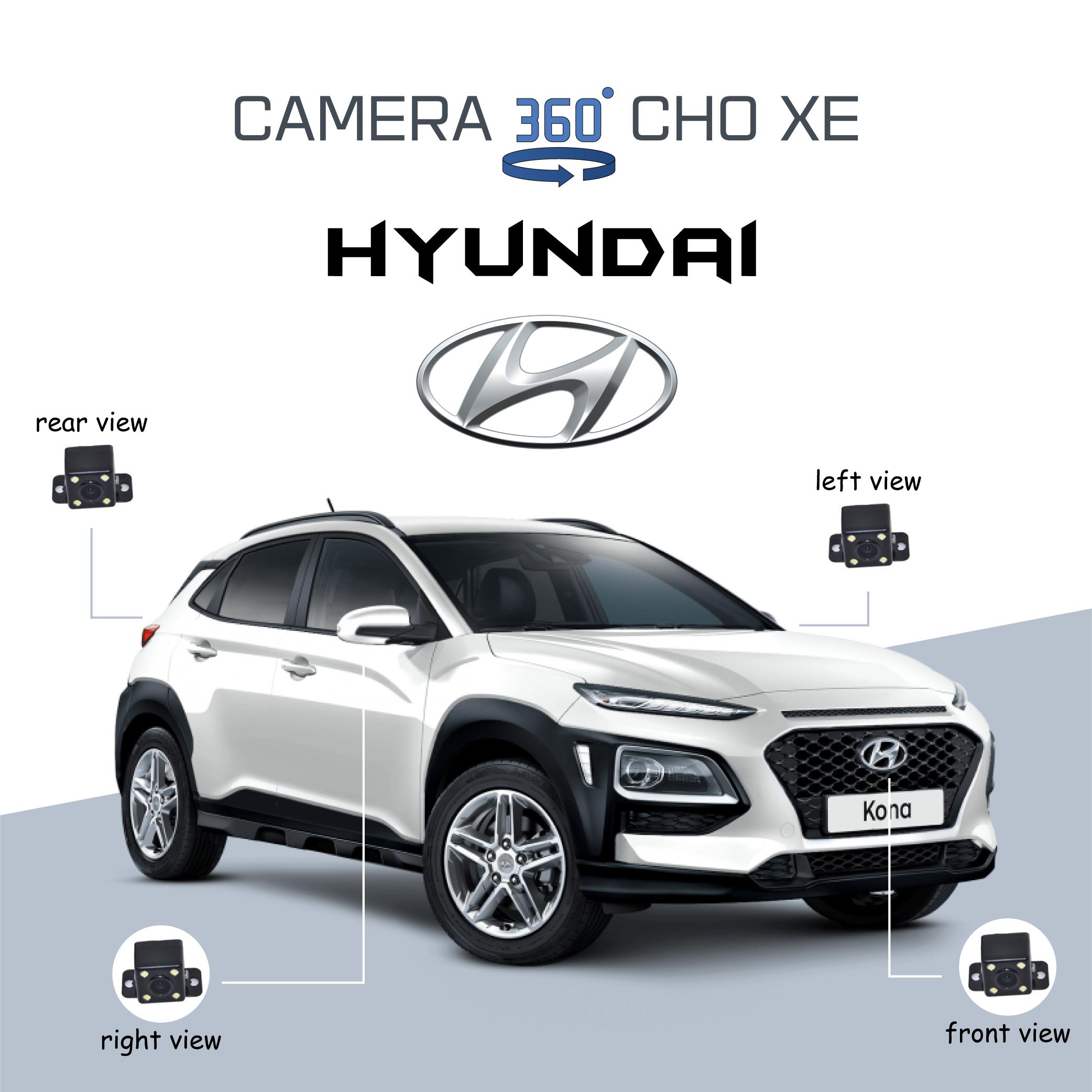 Camera 360 ô tô cho xe Hyundai mới nhất năm 2023