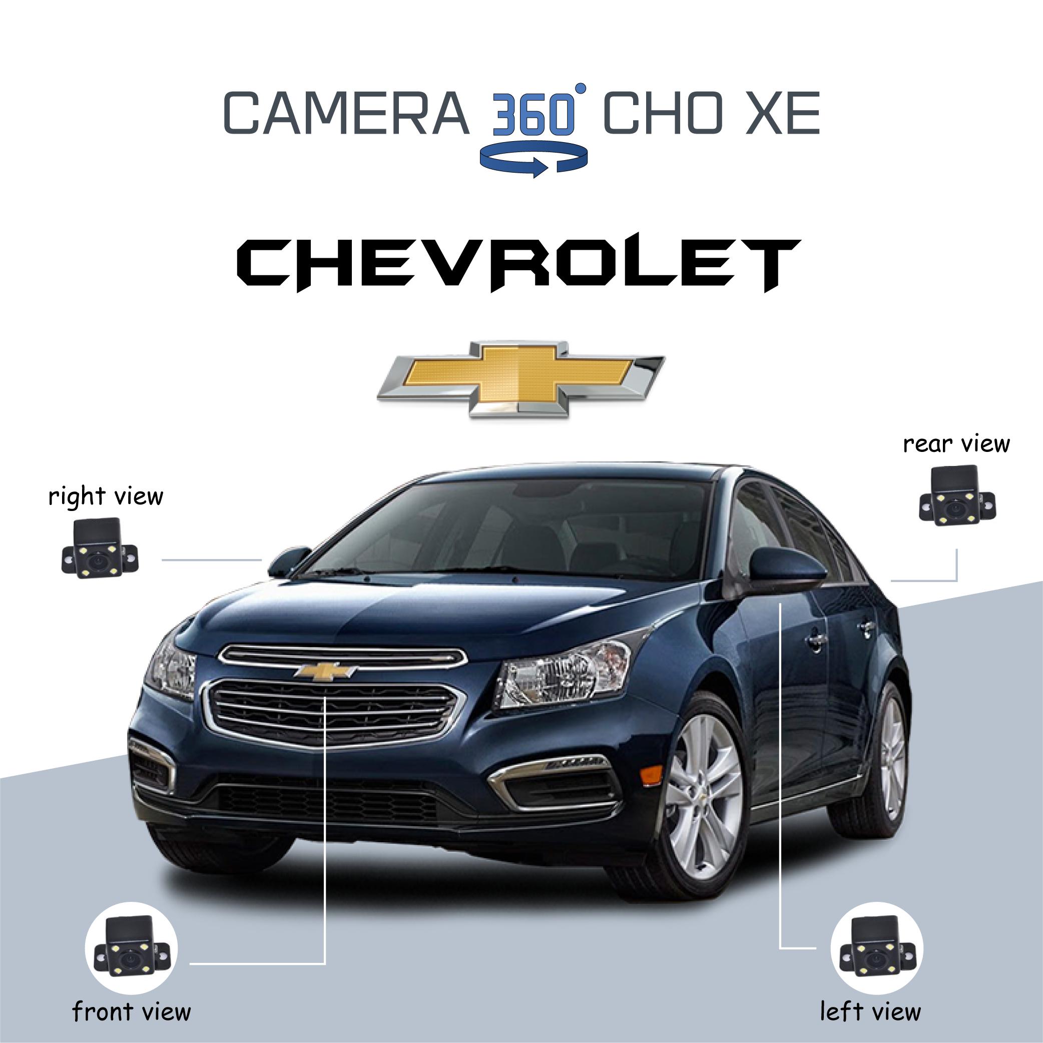 Camera 360 ô tô cho xe Chevrolet chính hãng tại Panda Auto