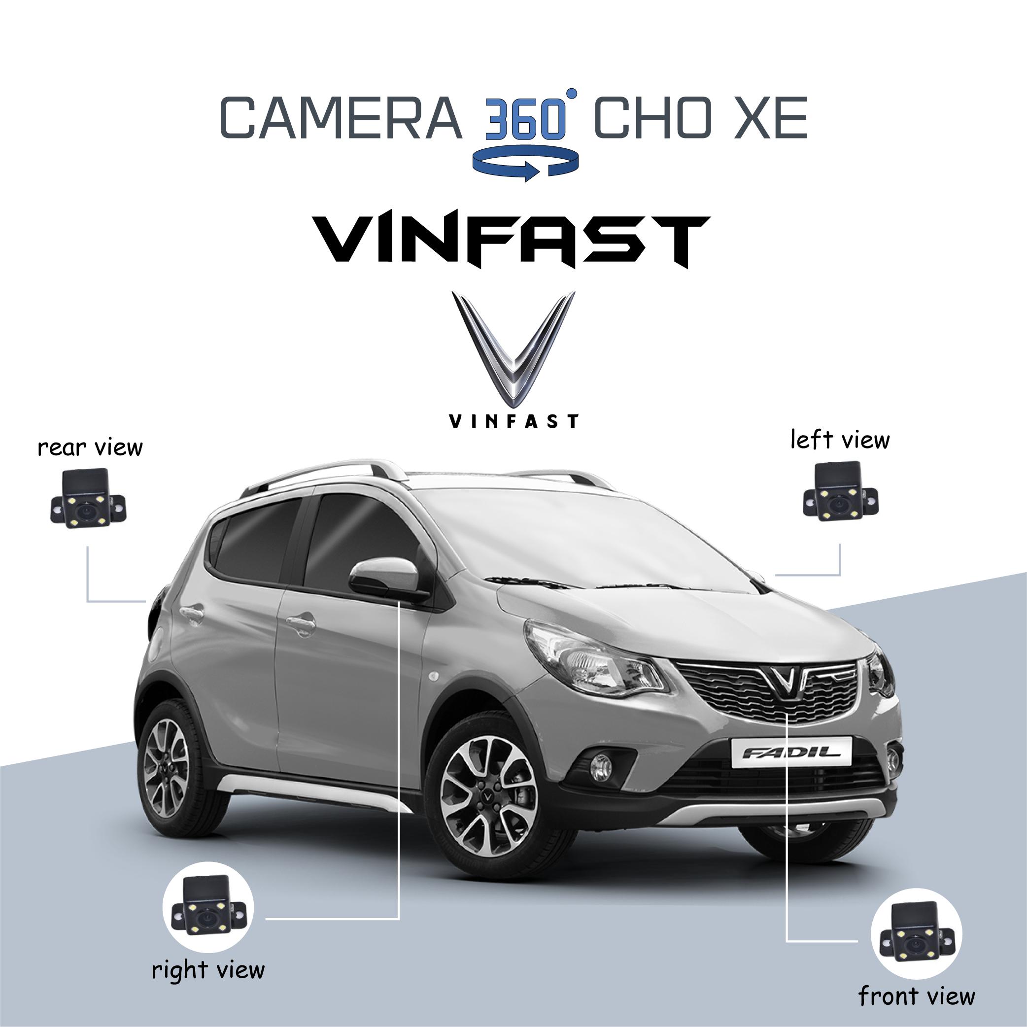 Camera 360 ô tô cho xe Vinfast giá ưu đãi nhất 2023
