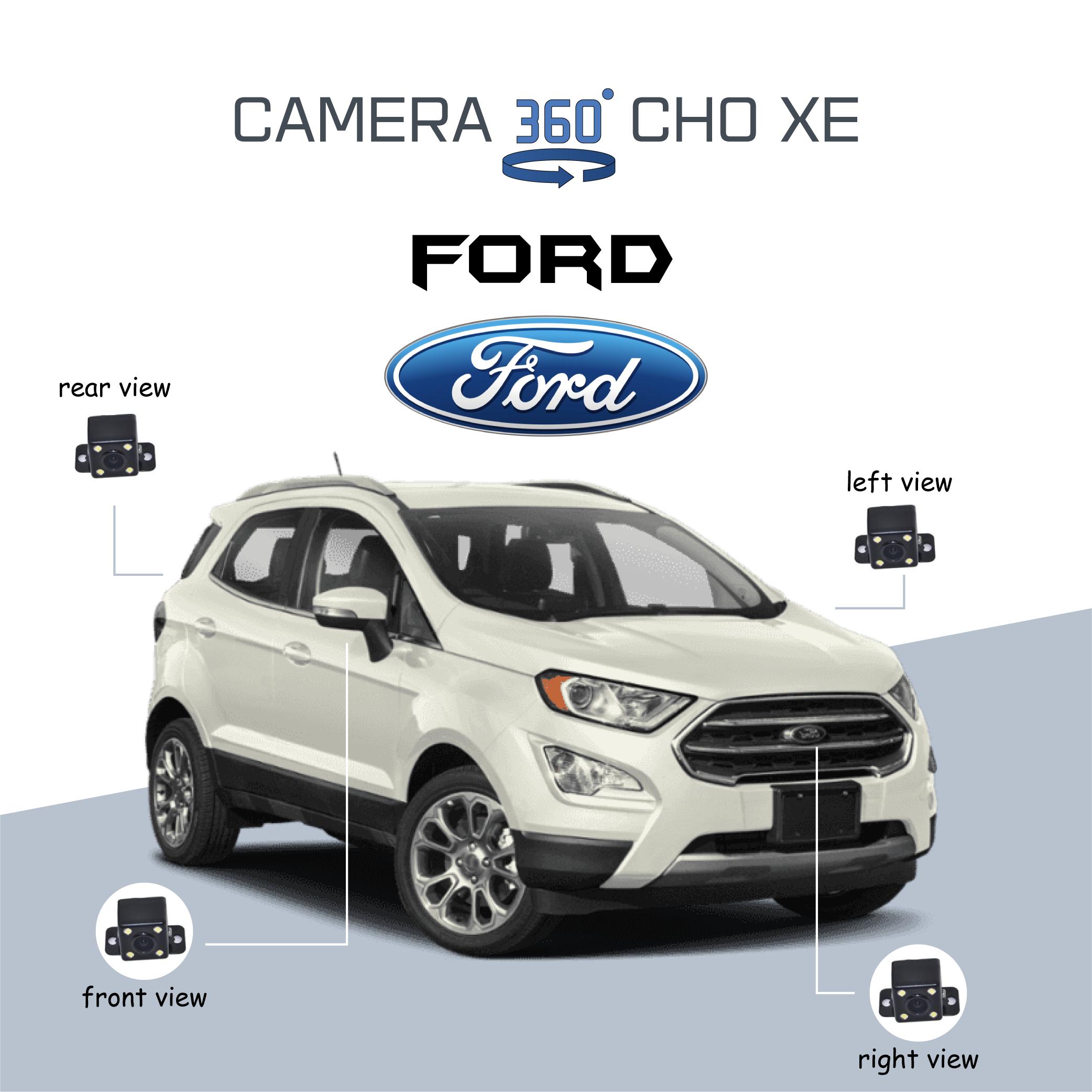 Camera 360 độ ô tô cho xe Ford chính hãng - Giá tốt 2023