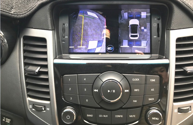 Camera 360 độ ô tô cho xe Daewoo Lacetti – Góc rộng, lái xe an toàn