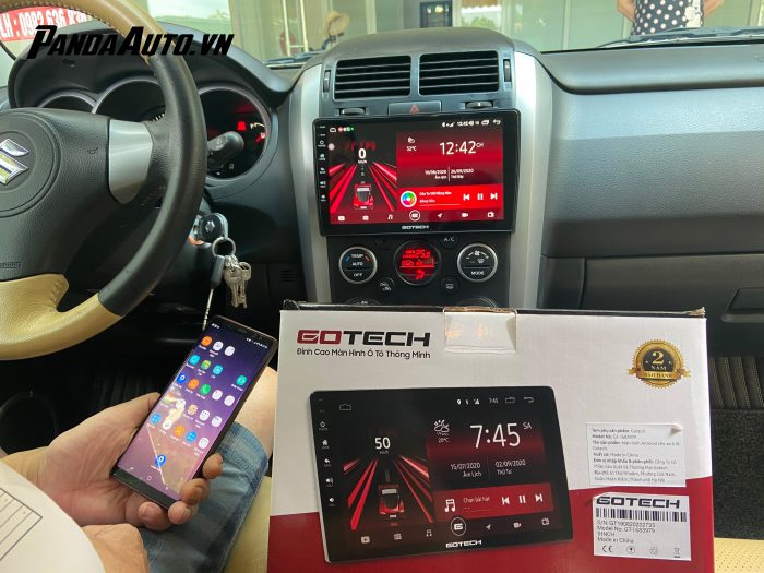Màn hình DVD android Gotech cho xe Suzuki Vitara