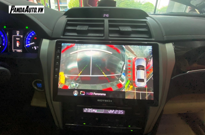 Màn hình DVD android Gotech cho xe Camry 2014-2018