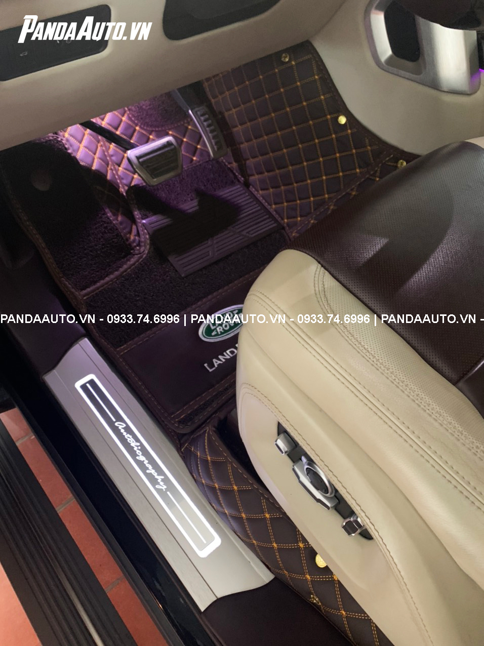 Thảm lót sàn ô tô 5D, 6D xe Land Rover AutoBiography