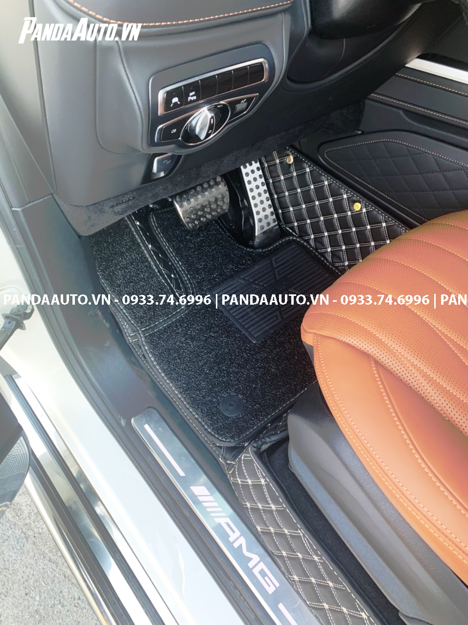 Thảm lót sàn ô tô 5D, 6D xe Mercedes Benz G63 AMG