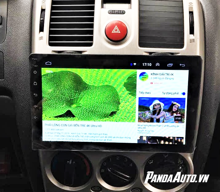 Màn hình Android cho xe Hyundai Getz