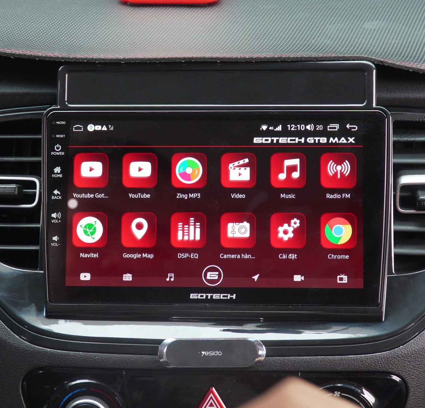 Màn hình DVD Android cho xe Hyundai Accent