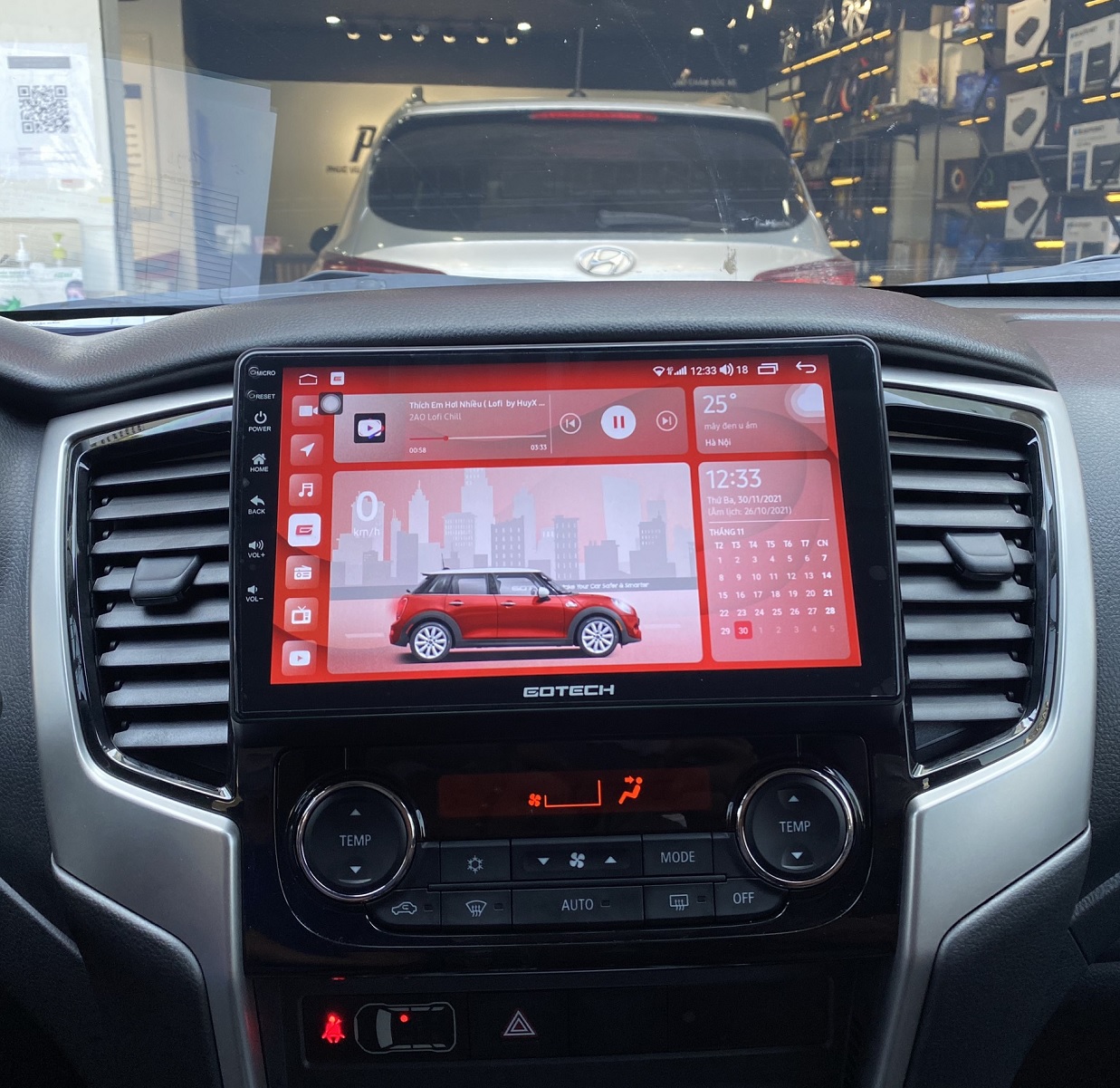 Màn hình DVD Android cho xe Mitsubishi Triton