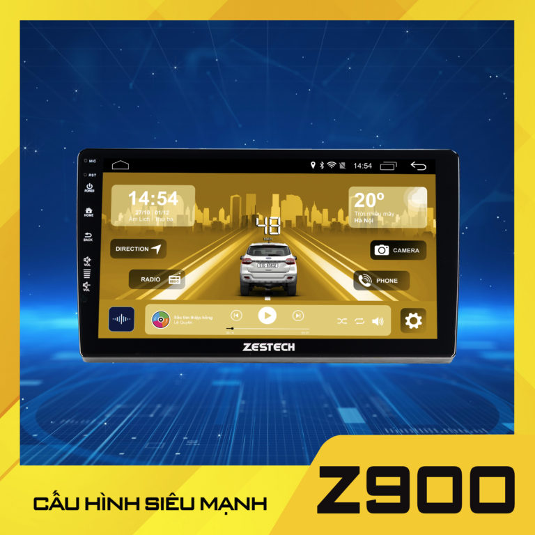 Màn hình Android Zestech Z900 - Nâng tầm đẳng cấp xế yêu