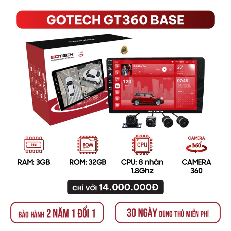 Màn hình Gotech GT360 Base