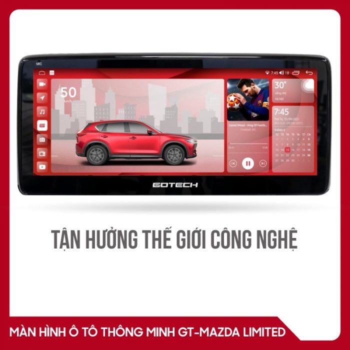 Màn hình Gotech GT Mazda Limited