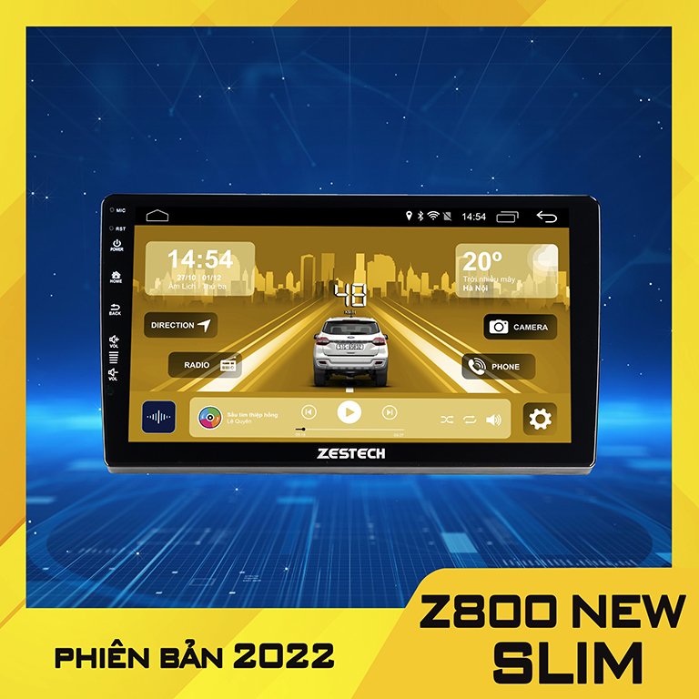 Màn hình Android Zestech Z800 New Slim 2022