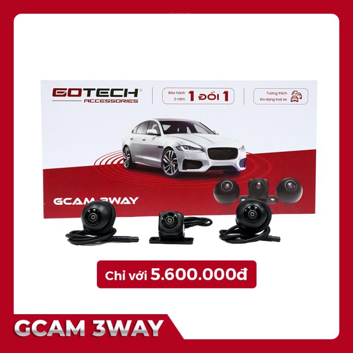 camera 3 mắt Gotech GCAM - 3WAY