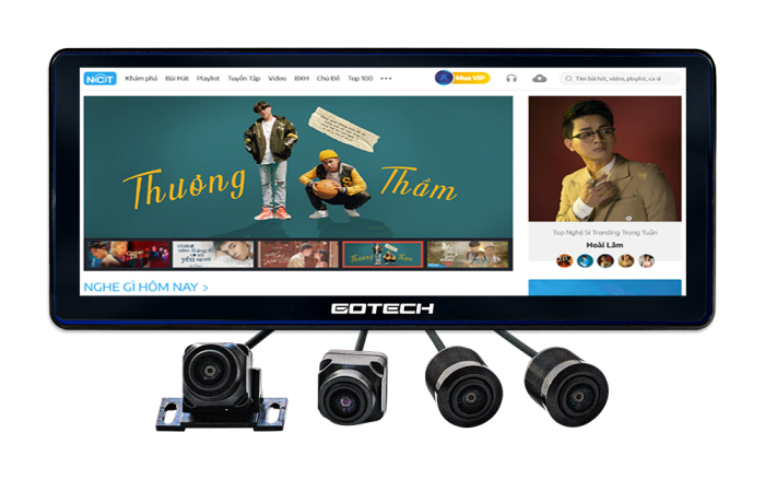 Gotech GT12.3i 360: Khám phá kho giải trí đa dạng và phong phú thông qua ứng dụng CH Play, mang đến trải nghiệm giải trí tuyệt vời trên màn hình 12.3 inch độ phân giải cao.