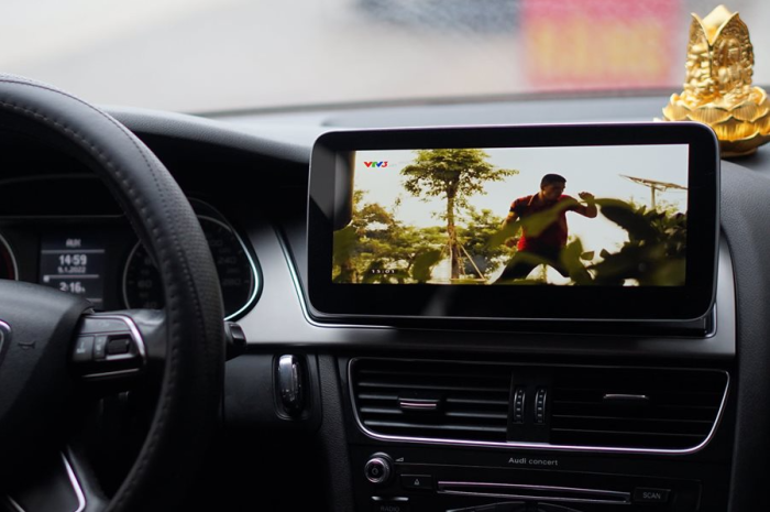 Lắp màn hình android ô tô cao cấp cho xe Audi tại Panda Auto