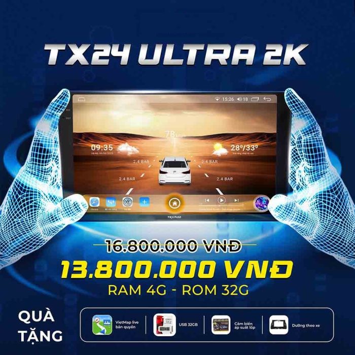 Màn hình Texpad TX24 Ultra 2K cho chất lượng màn hình siêu nét, hình ảnh sống động, chân thực