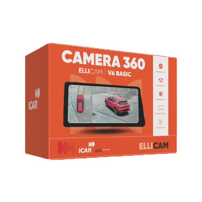 camera 360 ô tô icar chính hãng, lắp đặt an toàn tại Panda Auto