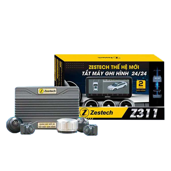 camera 360 zestech lắp đặt chính hãng tại Panda Auto 483 Nguyễn Khang Hà Nội