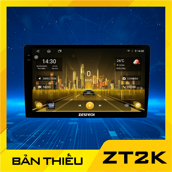 Màn hình android Zestech ZT2K bản thiếu – Sở hữu màn hình thông minh với chi phí thấp