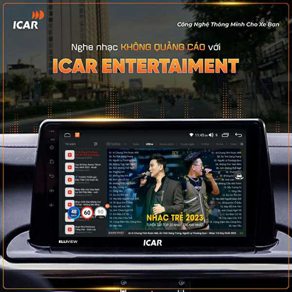 Màn hình ô tô ICAR Elliview NEO 