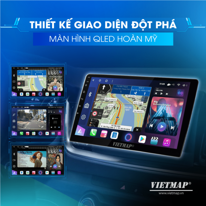 Giao diện đẹp mắt của DQ8 Pro