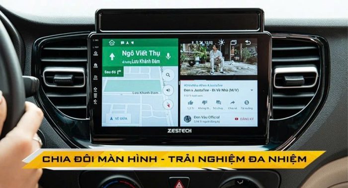 Màn hinfhoo tô Zestech 13 inch 2k hỗ trợ chạy đa nhiệm mượt mà
