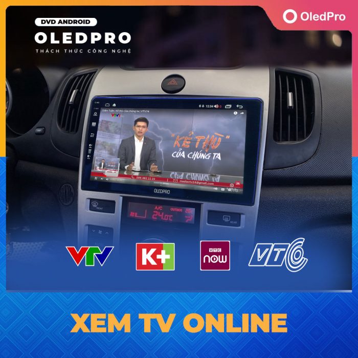 Màn  hình android OledPro Eco X4 kết nối đa phương tiện