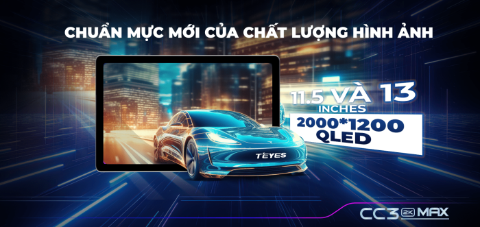 Màn hình Teyes CC2 2K max tại panda auto