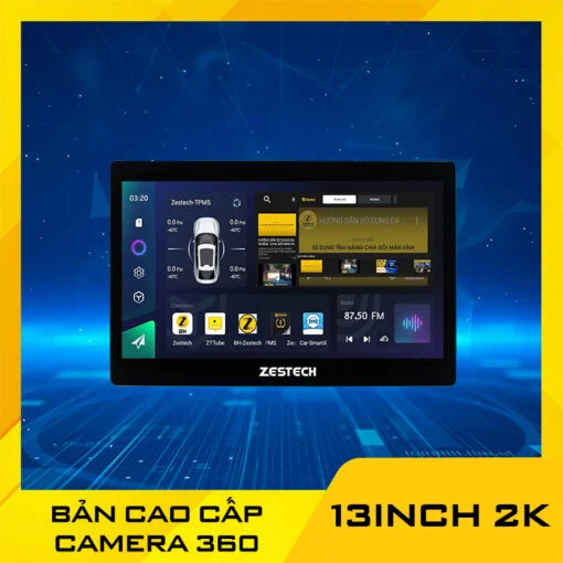 Màn hình android Zestech 13 Inch 2K