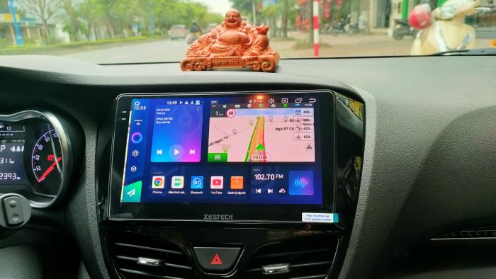 Lắp đặt màn hình zestech zx adas bản giới hạn tại panda auto