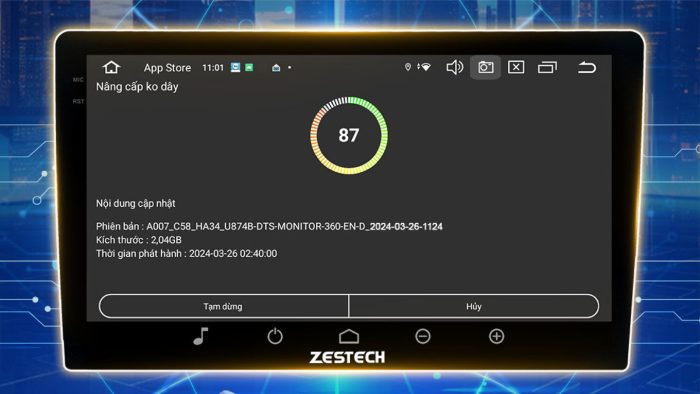 Tự động cập nhật ứng dụng trên zt360