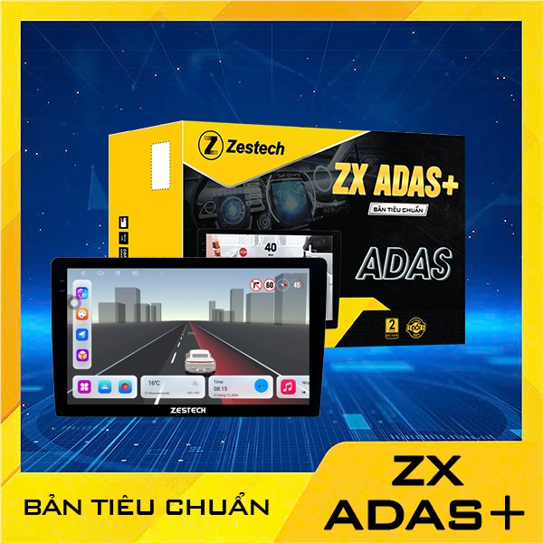 Màn hình android Zestech ZX ADAS+ bản tiêu chuẩn 2025