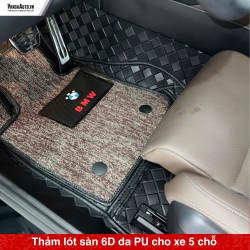 Thảm lót sàn 6d da PU cho xe 5 chỗ Giá gốc tại xưởng (1)
